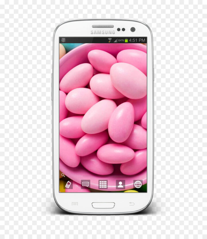 Samsung Galaxy S Desktop Wallpaper Android Samsun Girly - Easter Eggs - HD Wallpaper 