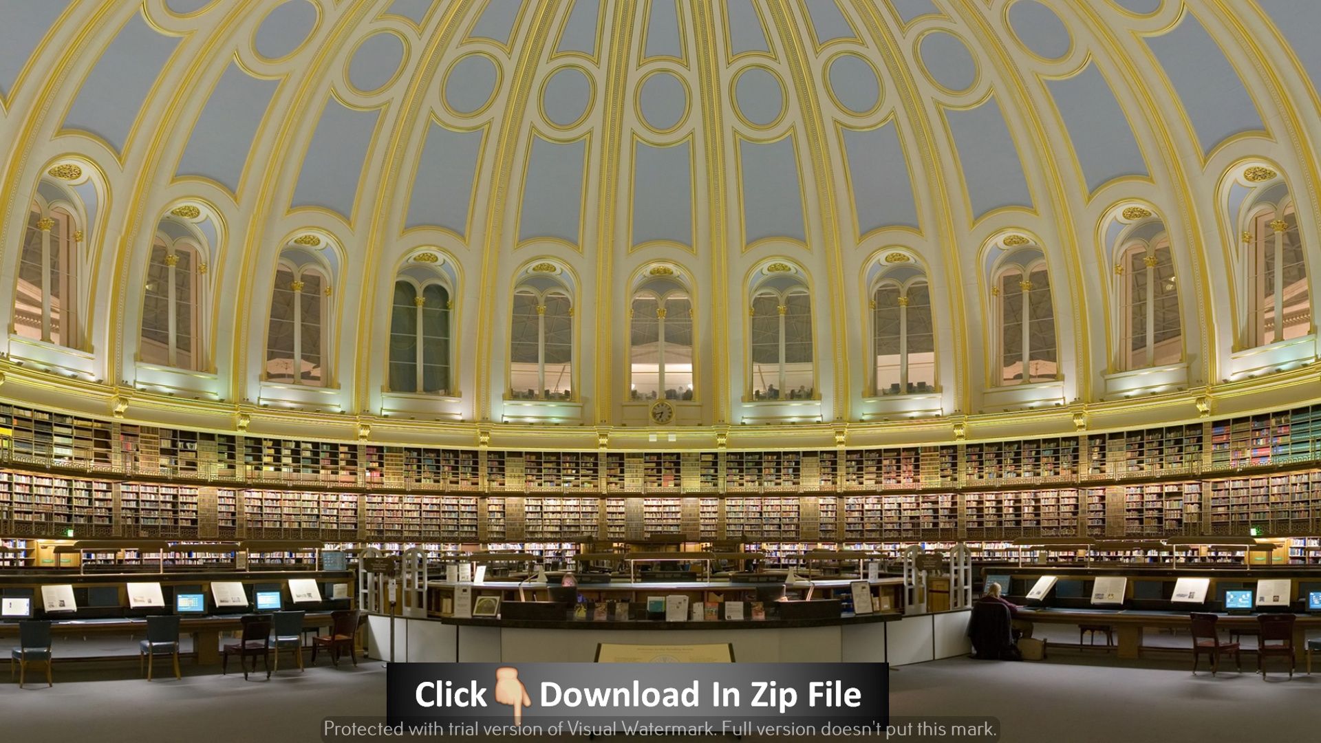British Museum Reading Room - HD Wallpaper 