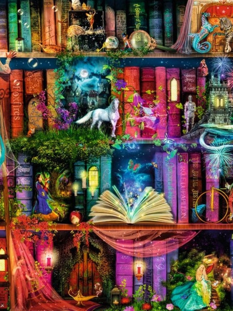 Library Ipad - HD Wallpaper 