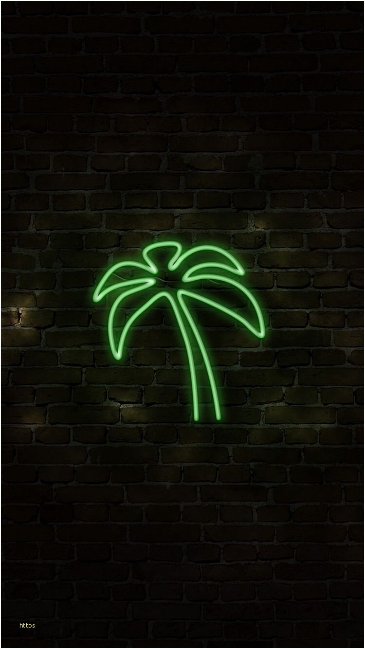 Neon Leaf - HD Wallpaper 
