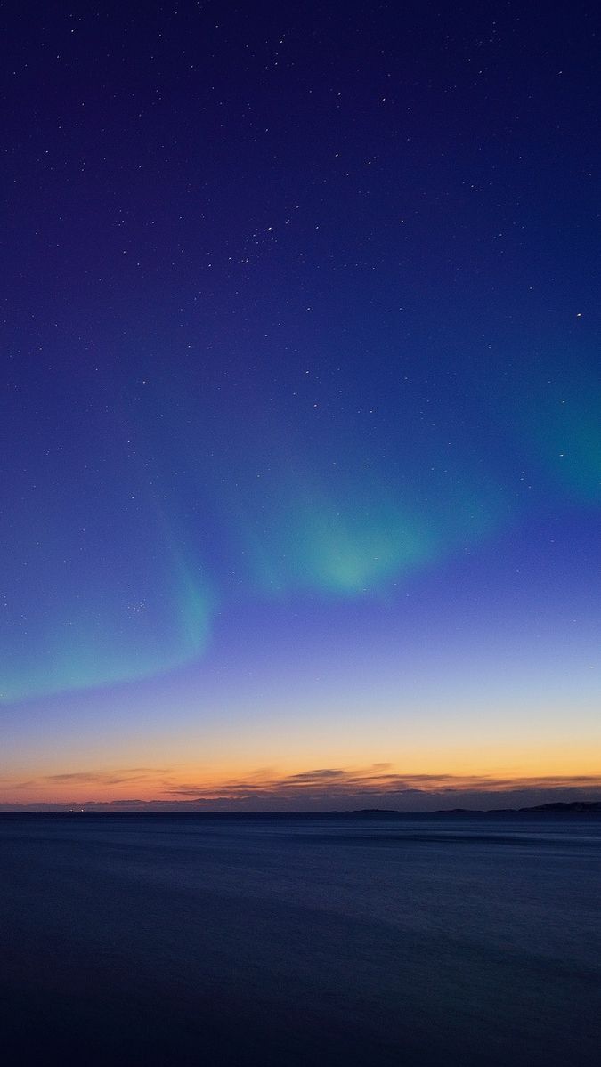 Norway Northern Lights Iphone - HD Wallpaper 