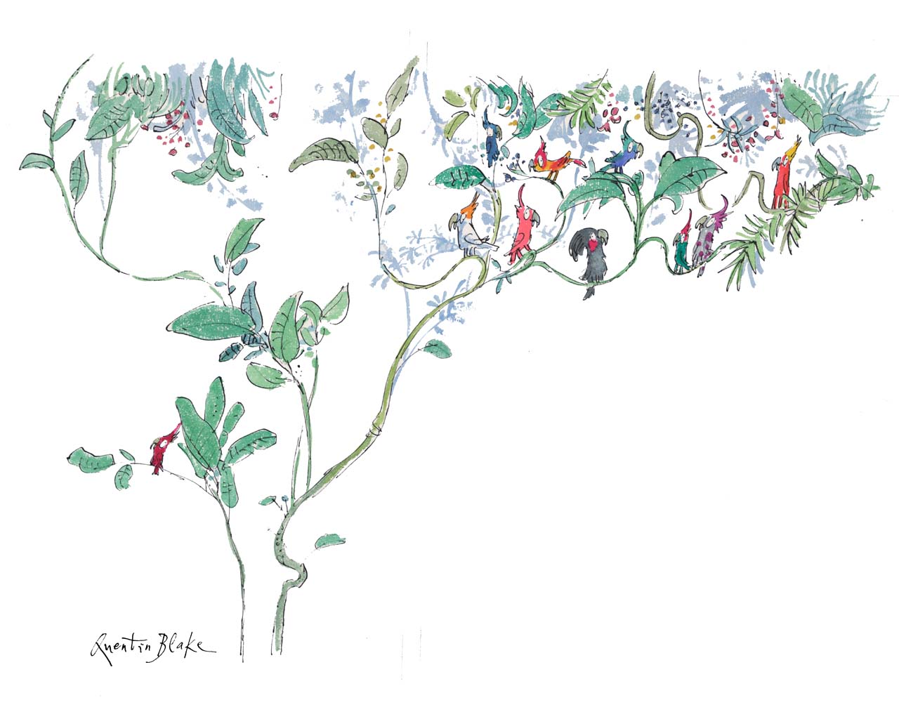 Iphone Quentin Blake - HD Wallpaper 