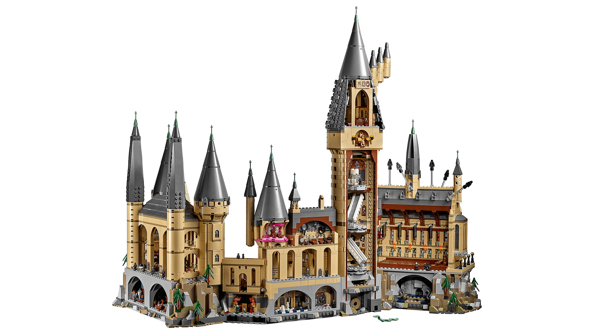 Lego Harry Potter Hogwart - HD Wallpaper 