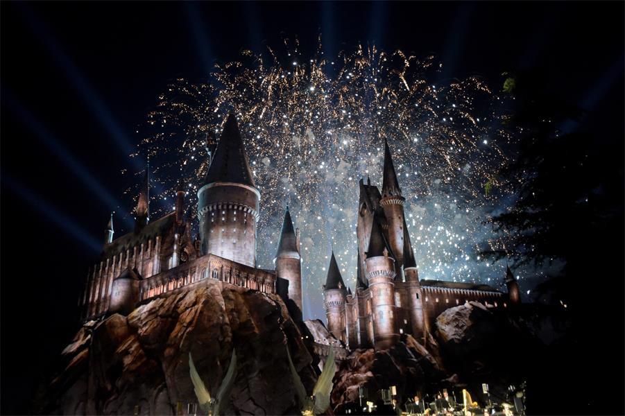 New Harry Potter Ride Night Universal - HD Wallpaper 