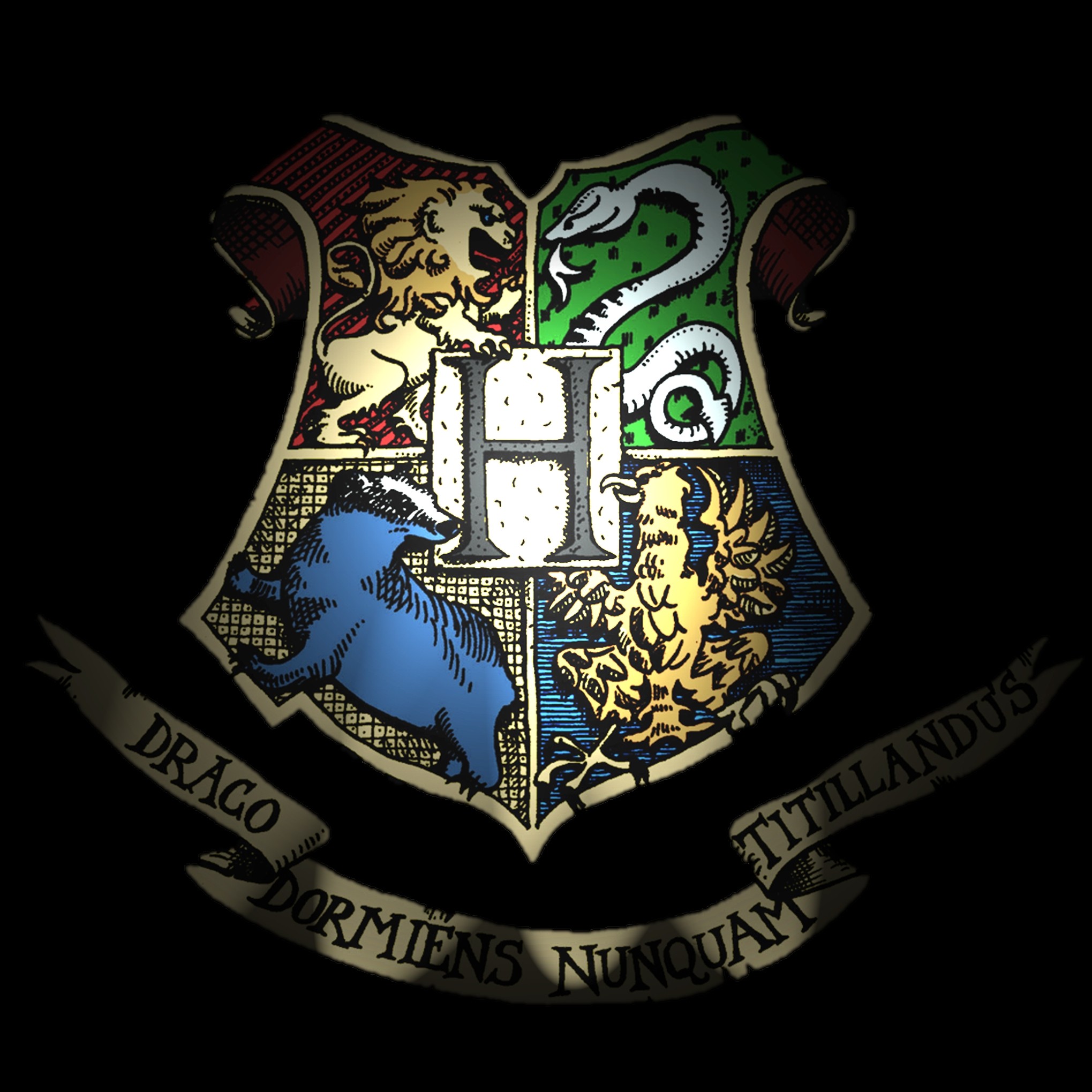 Harry Potter Hogwarts Crest Wallpaper Harry Potter - Hogwarts School Of Witchcraft And Wizardry - HD Wallpaper 