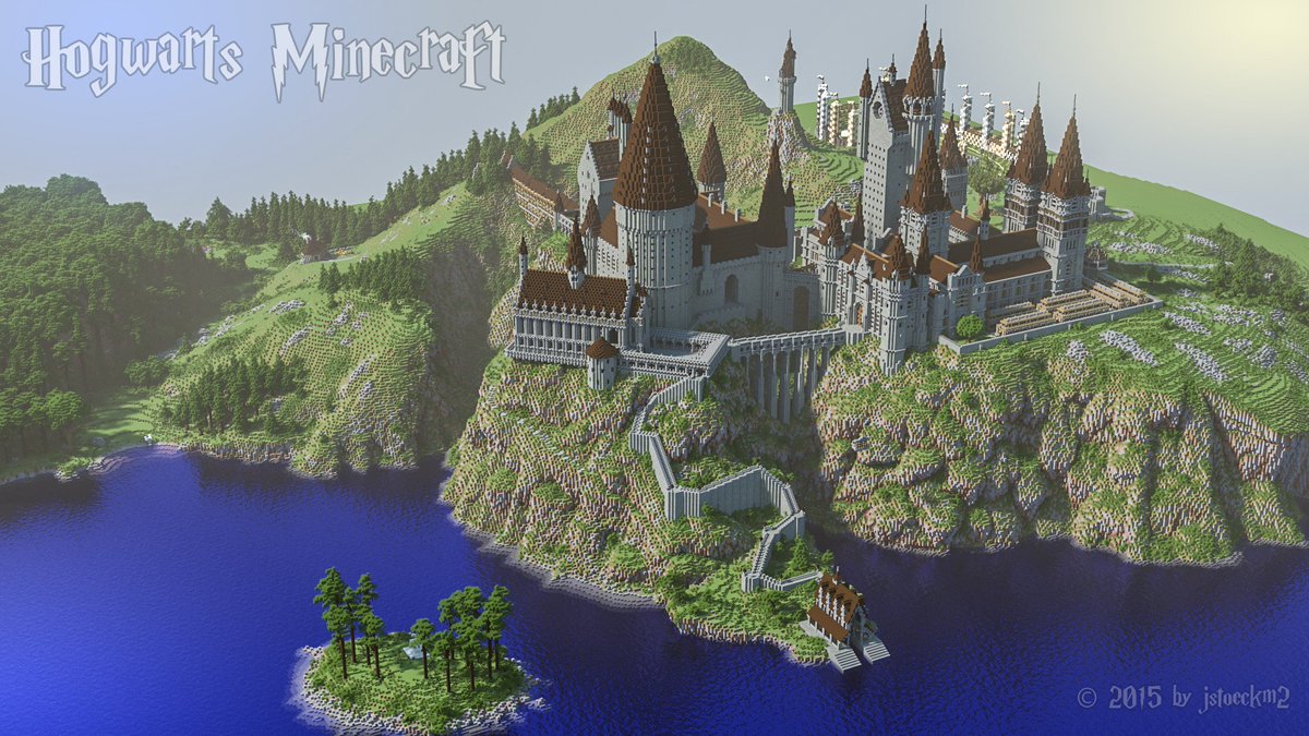 Minecraft Harry Potter - HD Wallpaper 