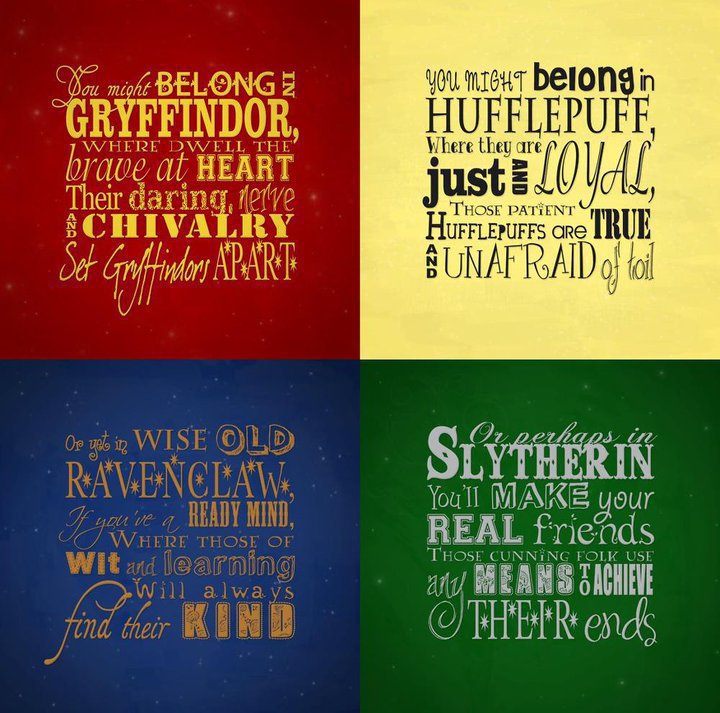Harry Potter - Harry Potter House Traits - HD Wallpaper 