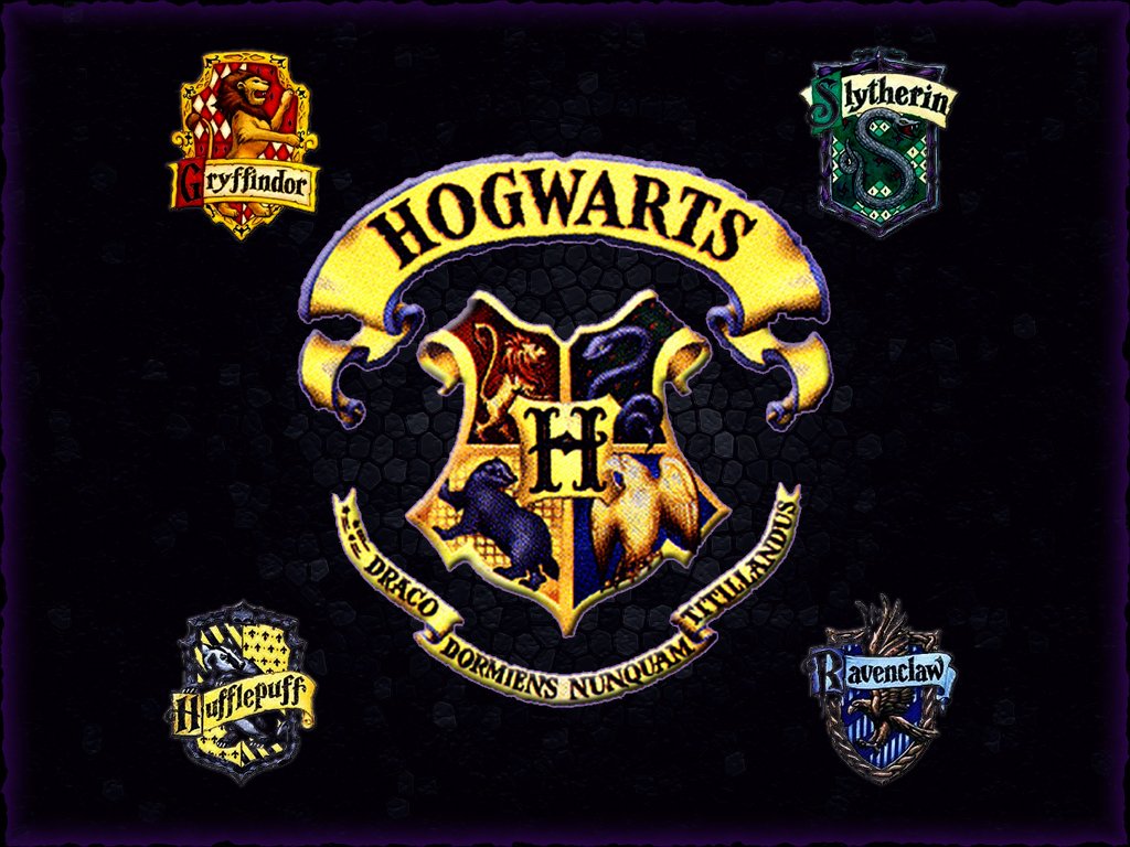 Seals Of Hogwart S Houses - Escuela Harry Potter - HD Wallpaper 