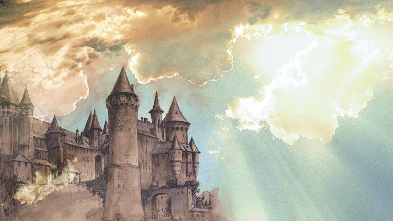 Harry Potter Castle Background - HD Wallpaper 