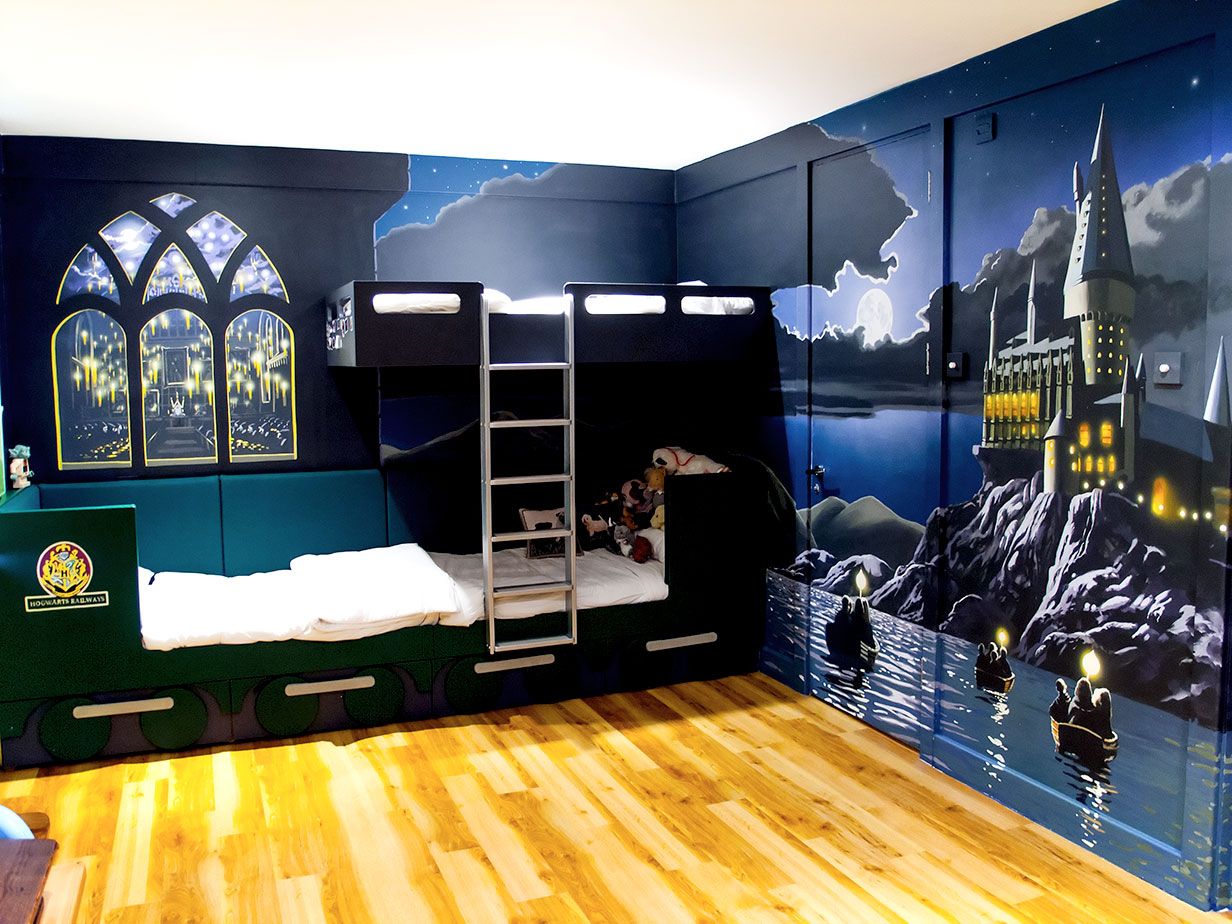 Best Harry Potter Wallpaper Designs - Harry Potter Bedroom Paint - HD Wallpaper 