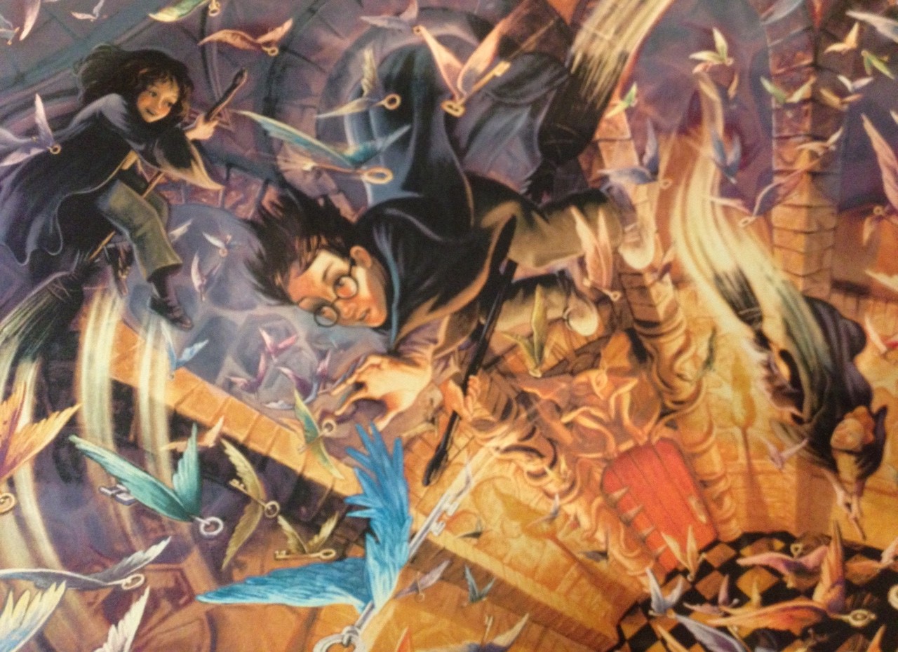 Mary Grandpre Harry Potter - HD Wallpaper 