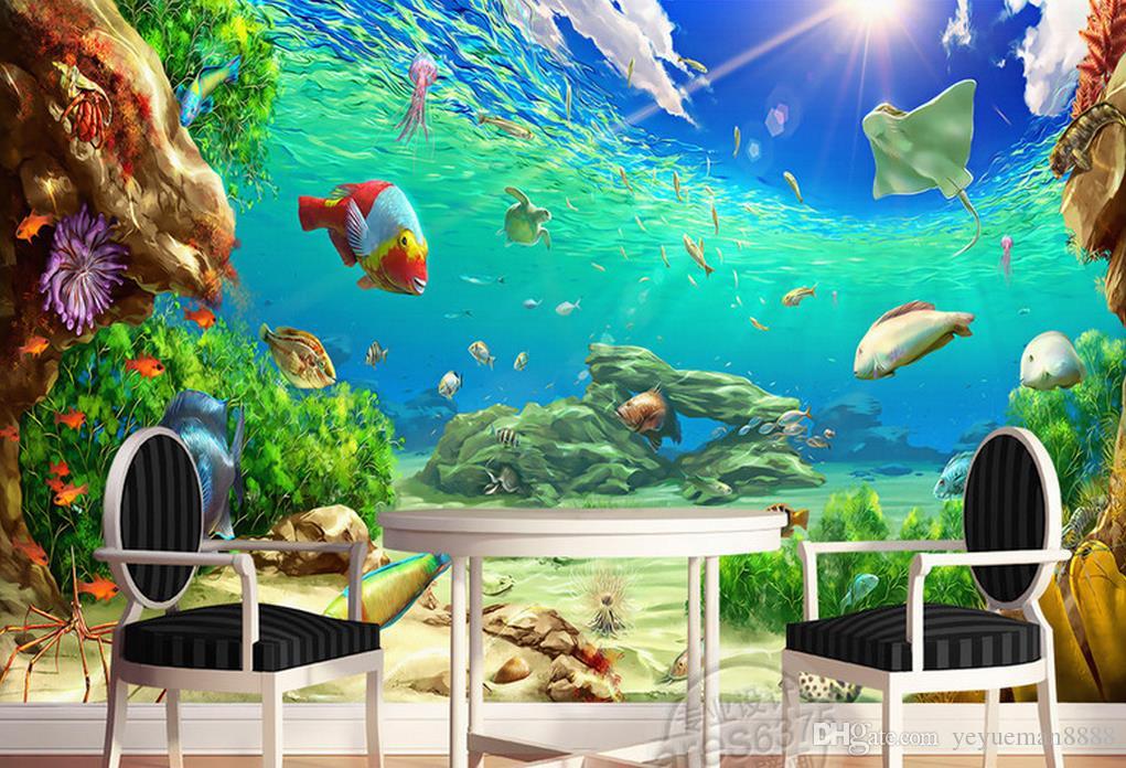 Mural De Un Arrecife - HD Wallpaper 