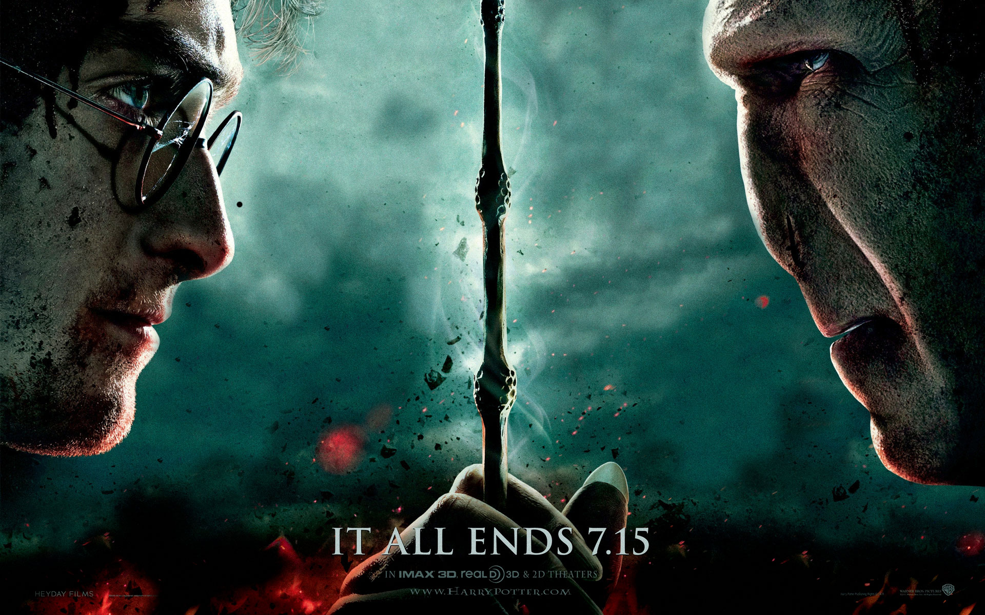 Harry Potter And The Deathly Hallows: Part Ii (2011) - HD Wallpaper 