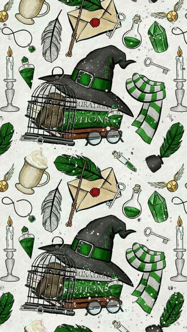 Harry Potter, Wallpaper, And Hogwarts Image - Harry Potter Wallpaper Slytherin - HD Wallpaper 