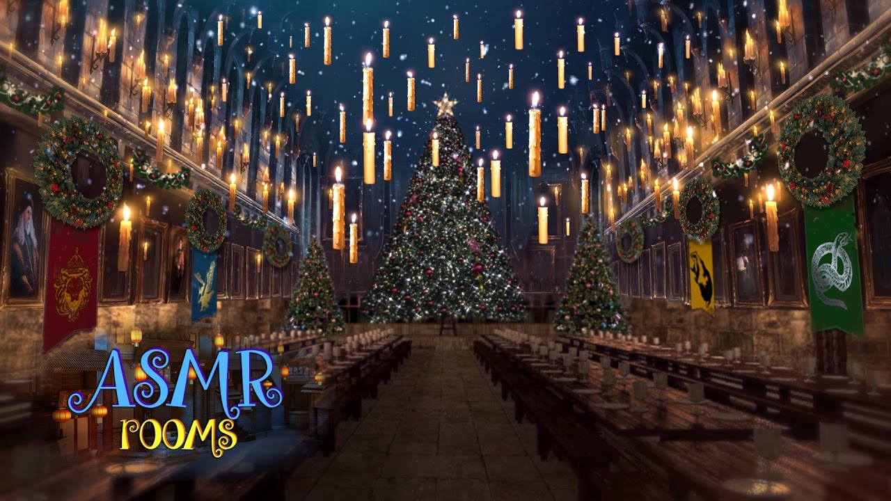 Harry Potter Hogwarts Christmas - HD Wallpaper 