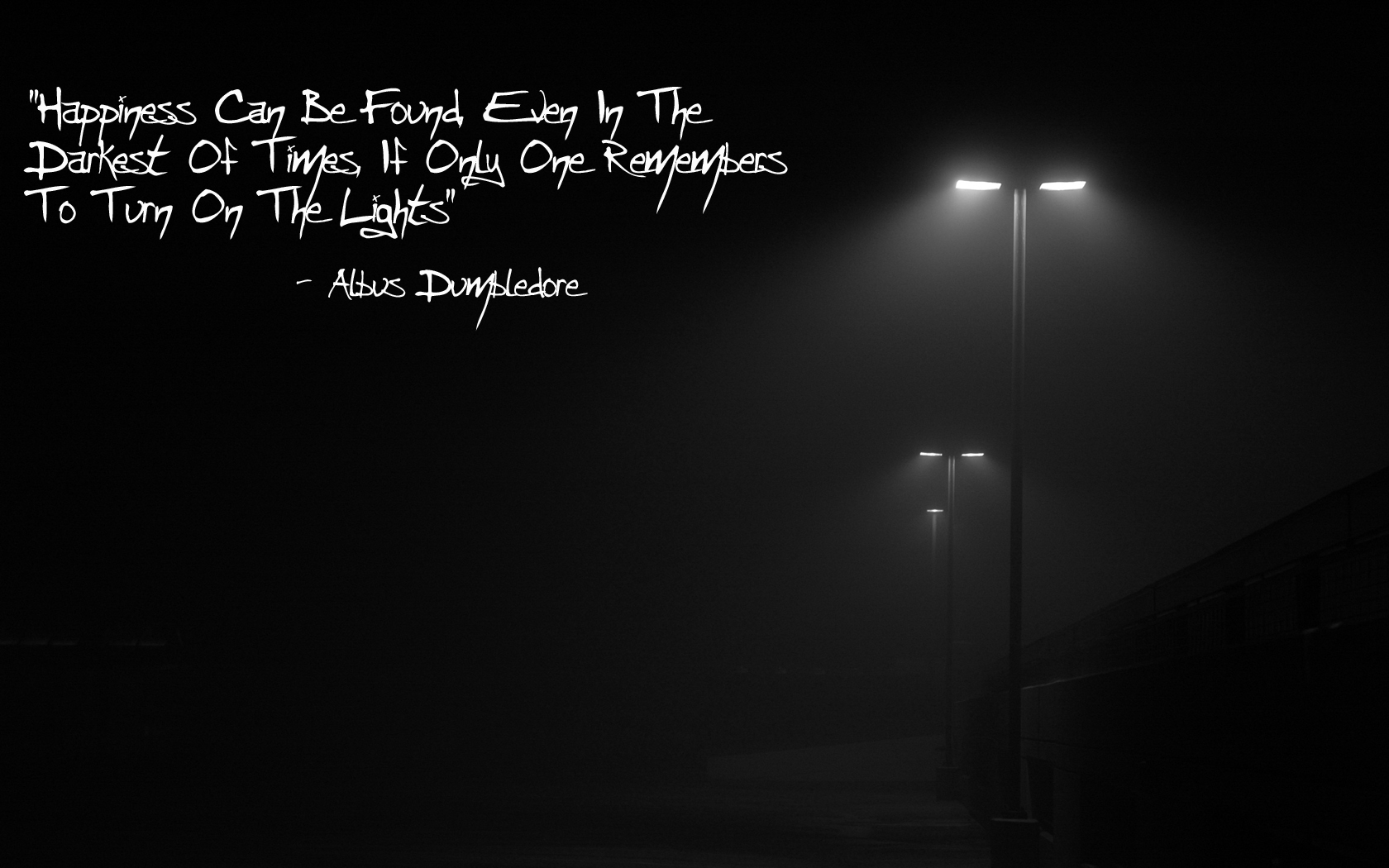 Harry Potter Quotes Wallpaper For Android For Free - Street Light -  1680x1050 Wallpaper 