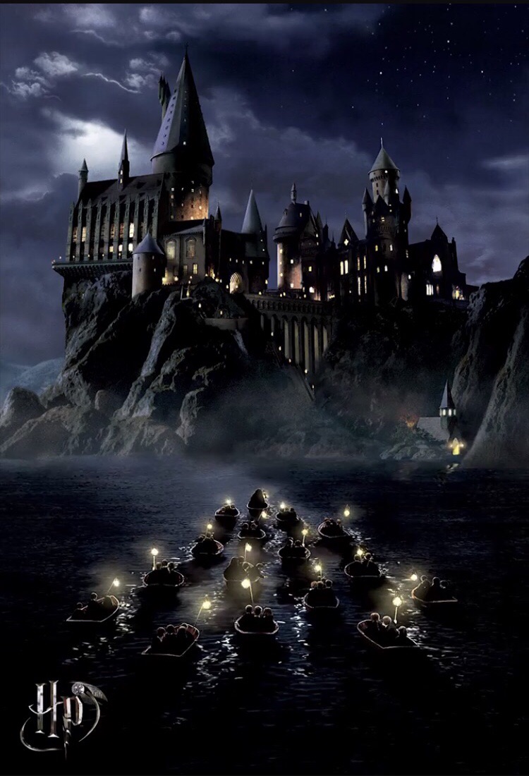 Harry Potter Boats To Hogwarts - HD Wallpaper 