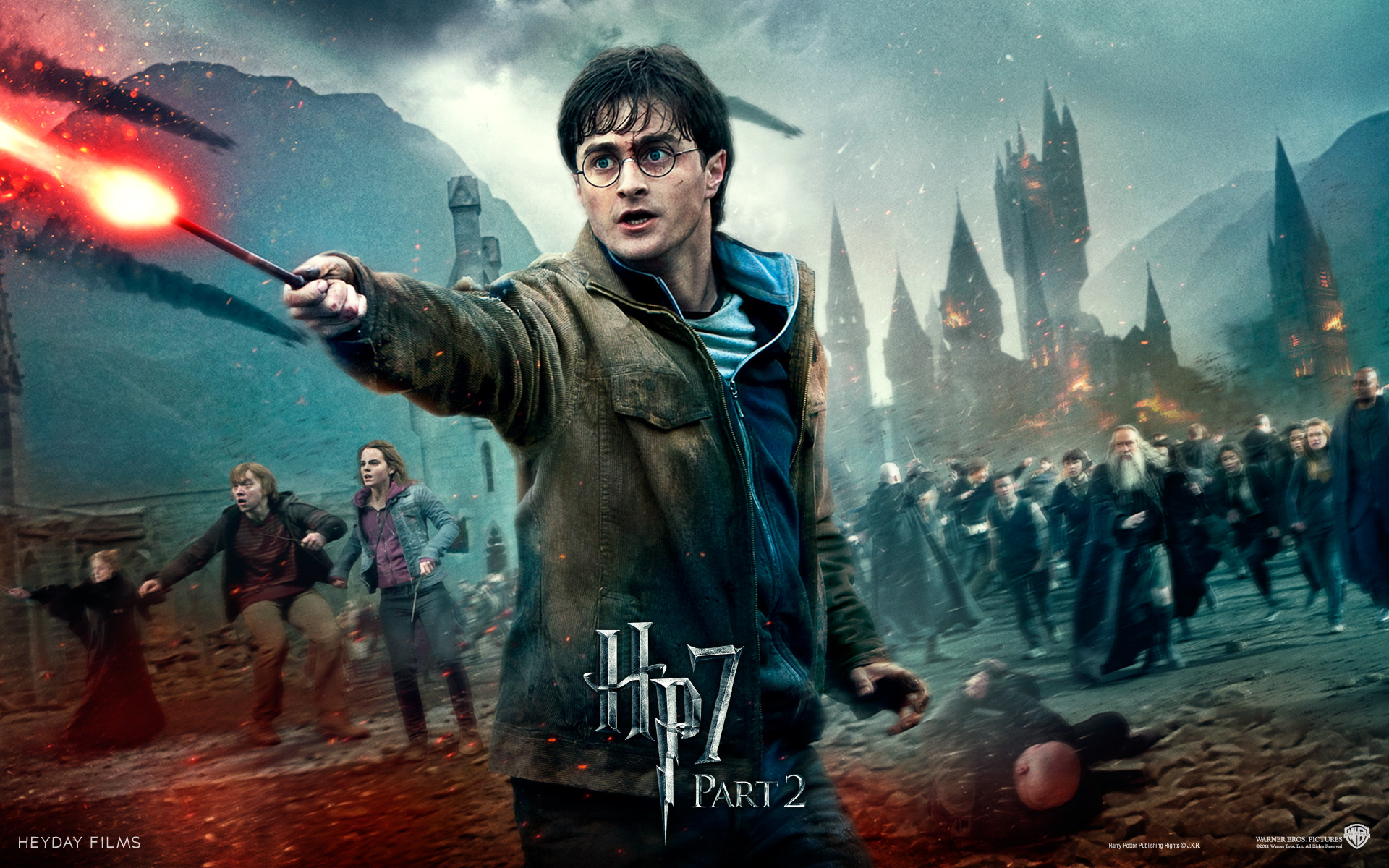 Harry Potter And The Deathly Hallows War - HD Wallpaper 