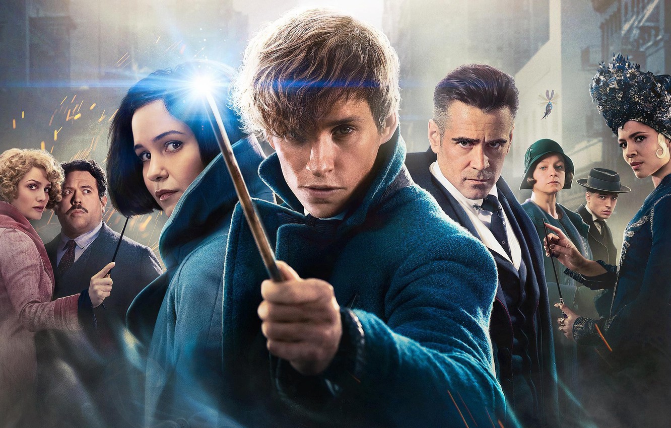 Photo Wallpaper Cinema, Usa, Magic, New York, Man, - Watch Fantastic Beasts And Where To Find Them 2 - HD Wallpaper 