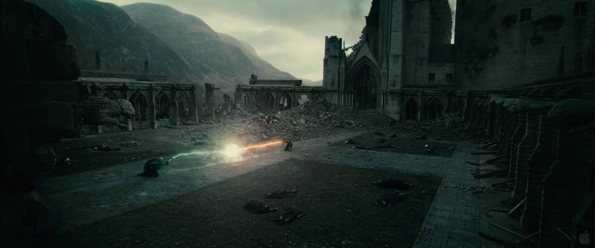 Harry Potter Deathly Hallows Duel - HD Wallpaper 