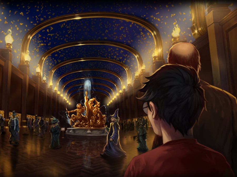 Atrium Harry Potter - HD Wallpaper 