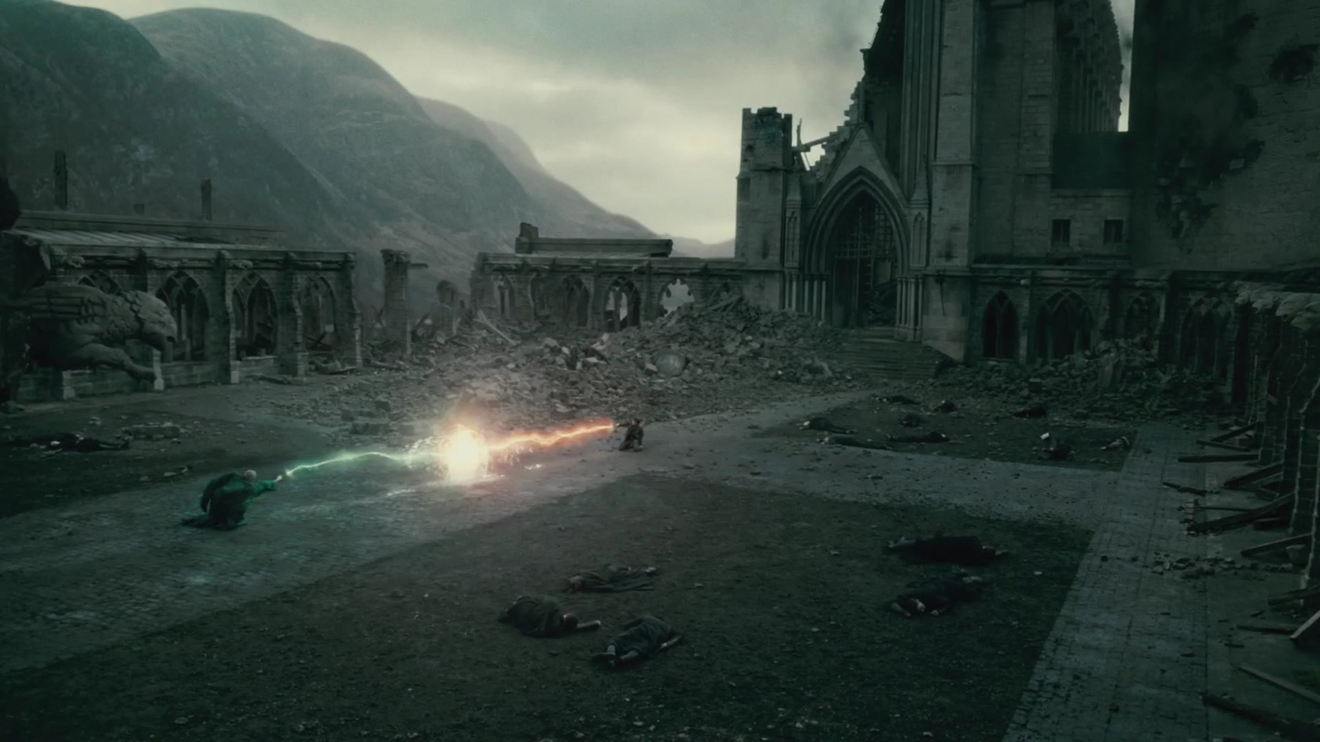 Harry Potter And Voldemort Duel - HD Wallpaper 