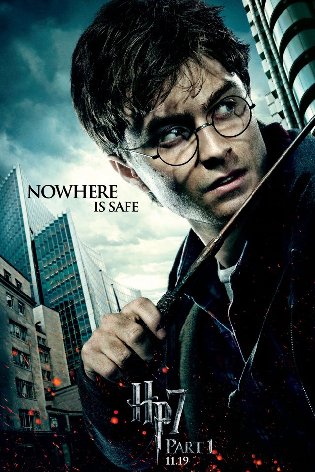 Harry Potter - Harry Potter 7 Movie Poster - HD Wallpaper 