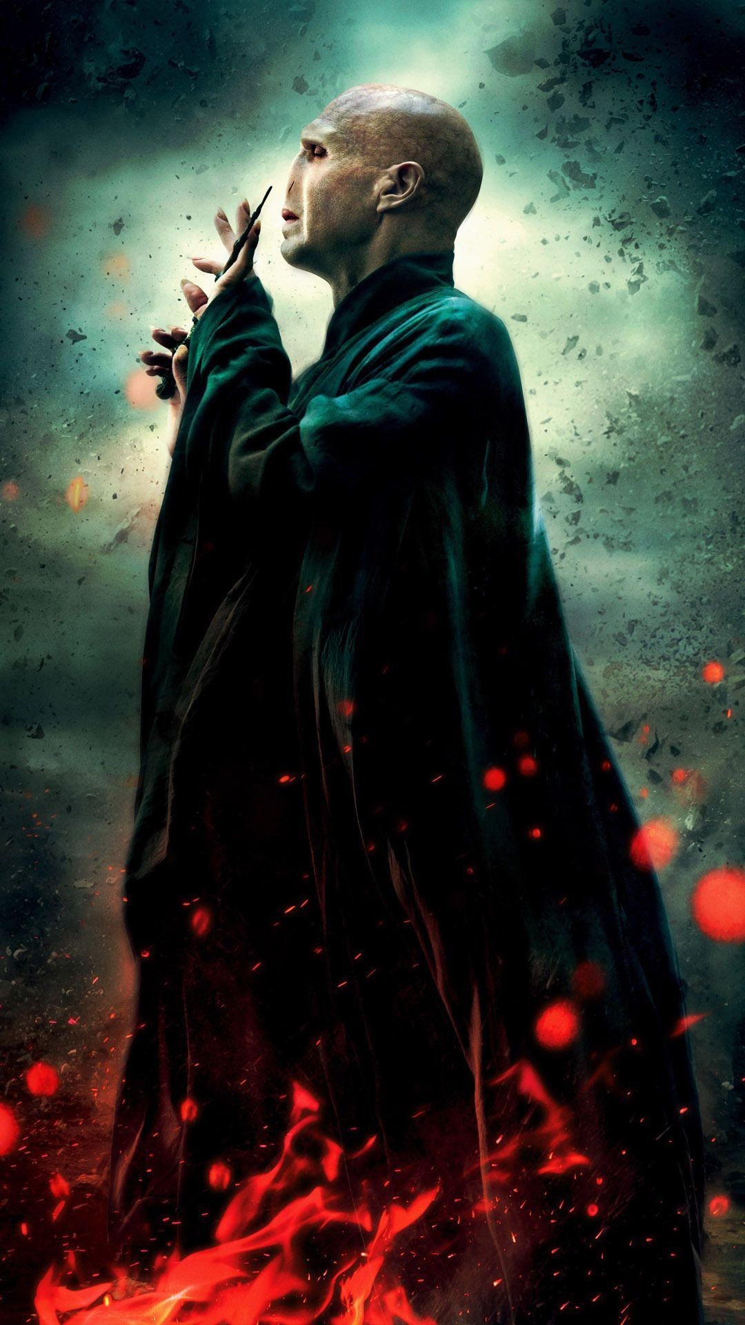 Lord Voldemort Mobile Wallpaper 8701 
 Data Src Free - Harry Potter And The Deathly Hallows: Part Ii (2011) - HD Wallpaper 