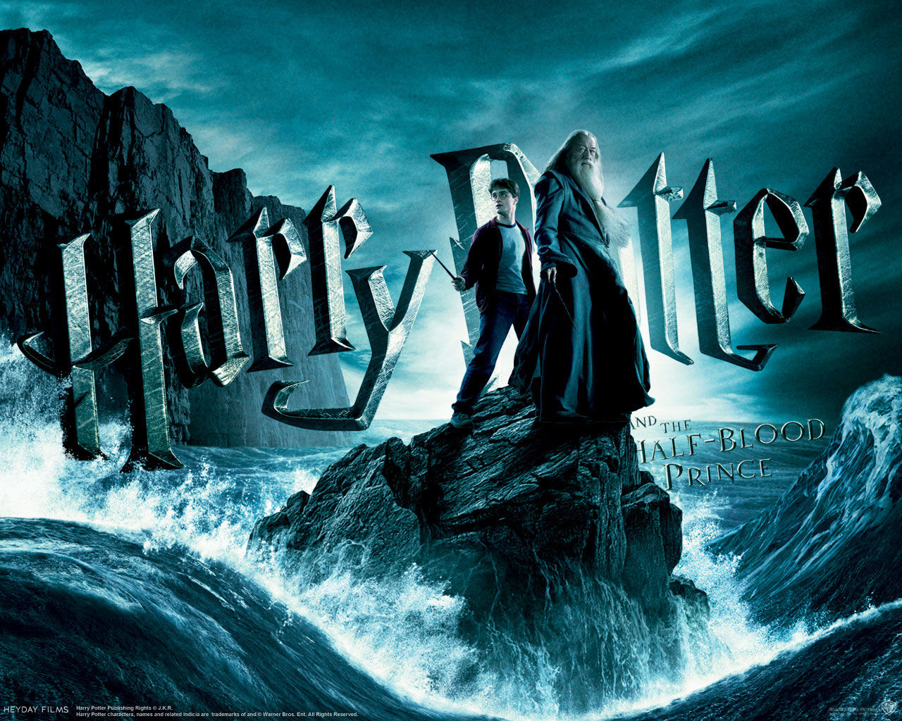 Dumbledore Vs Harry Potter - HD Wallpaper 