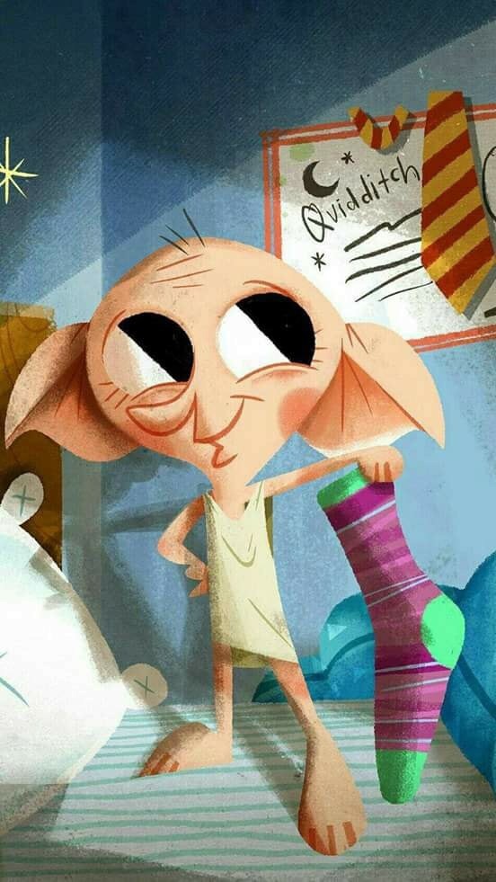 Dobby, Wallpapers, Harry Potter - Dobby Cute - HD Wallpaper 