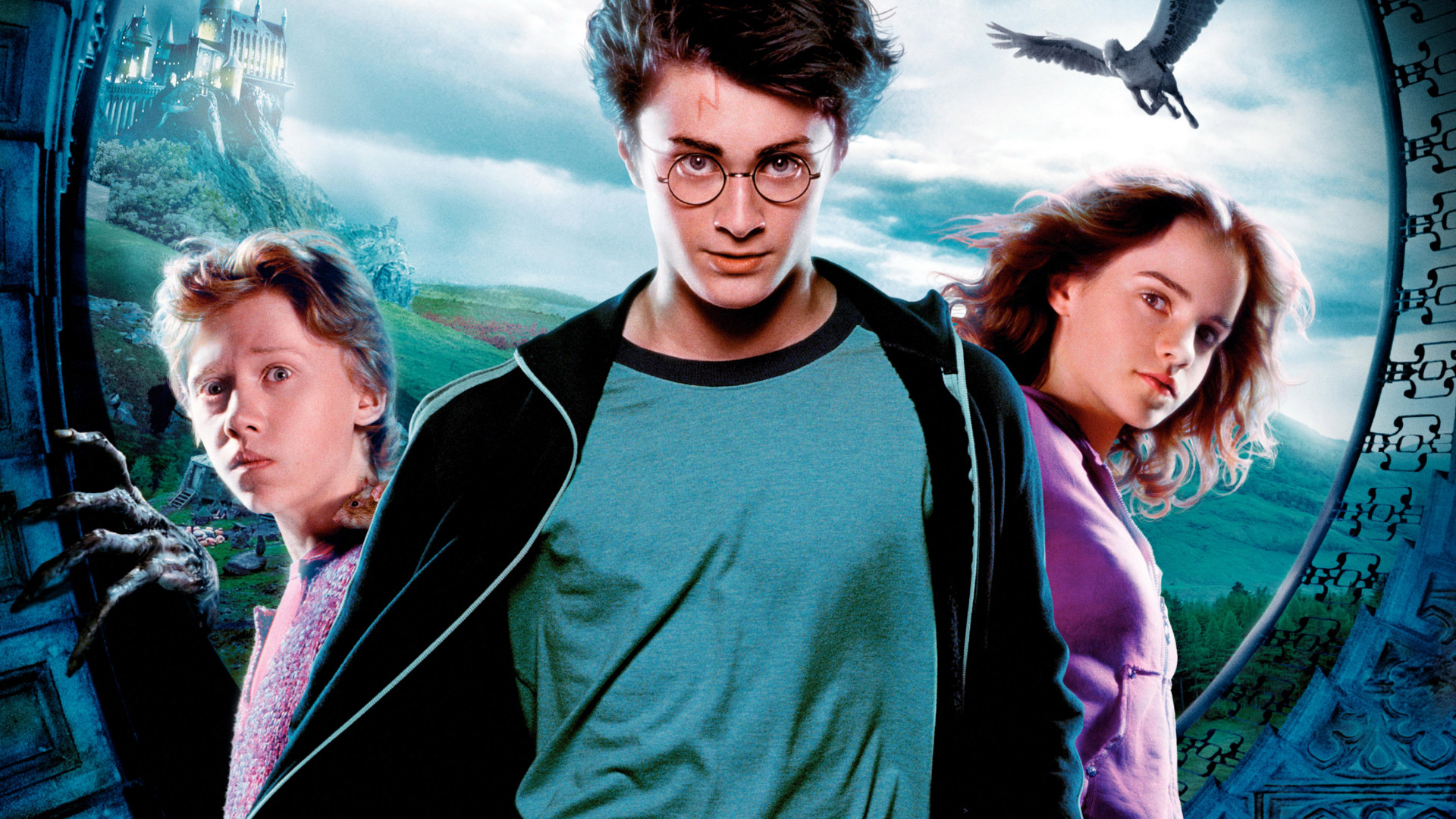 Harry Potter Ronald Weasley And Hermione Granger - HD Wallpaper 