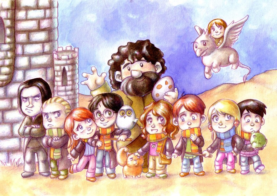 Cartoon Harry Potter Backgrounds - 900x638 Wallpaper 