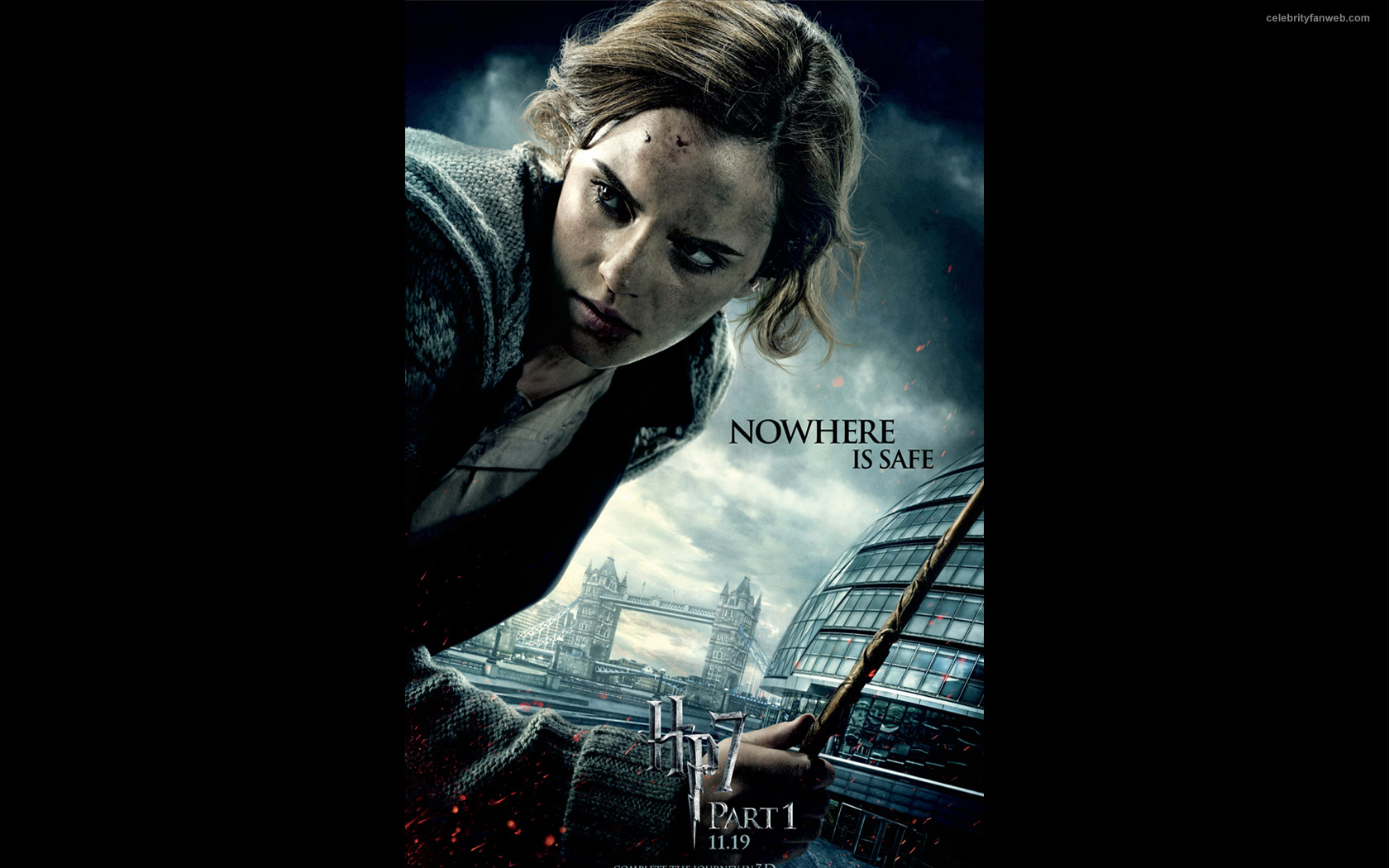 Harry Potter And The Deathly Hallows Wallpapers - Harry Potter Tower Bridge - HD Wallpaper 