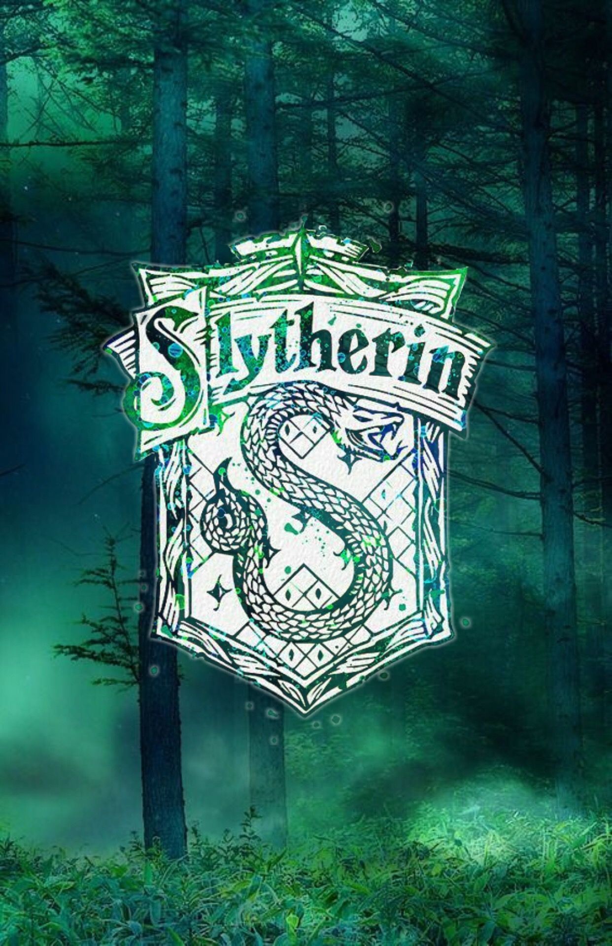 Harry Potter - Harry Potter Wallpaper Slytherin - HD Wallpaper 