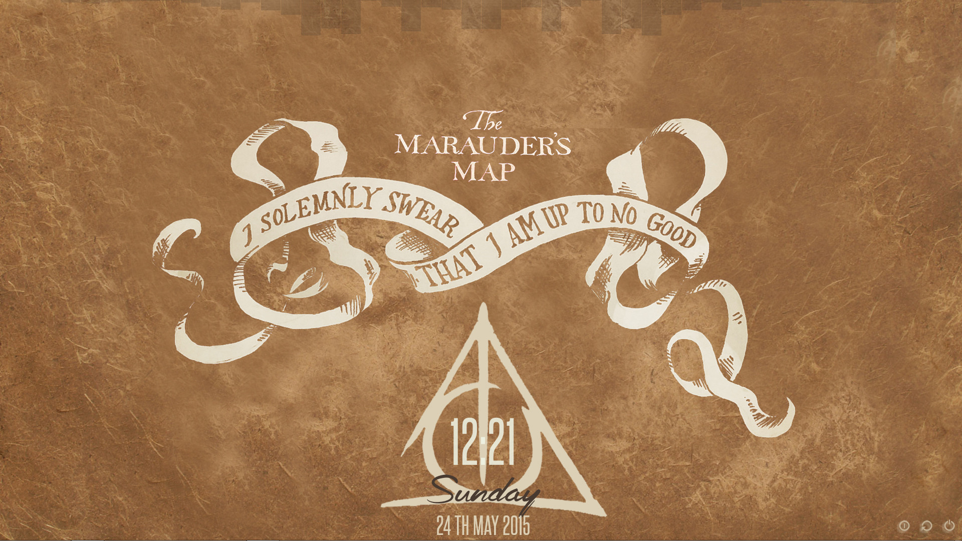 Marauders Map Wallpaper Hd - HD Wallpaper 