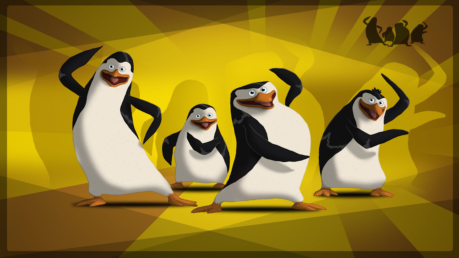 Penguins Madagascar Wallpaper Hd - HD Wallpaper 