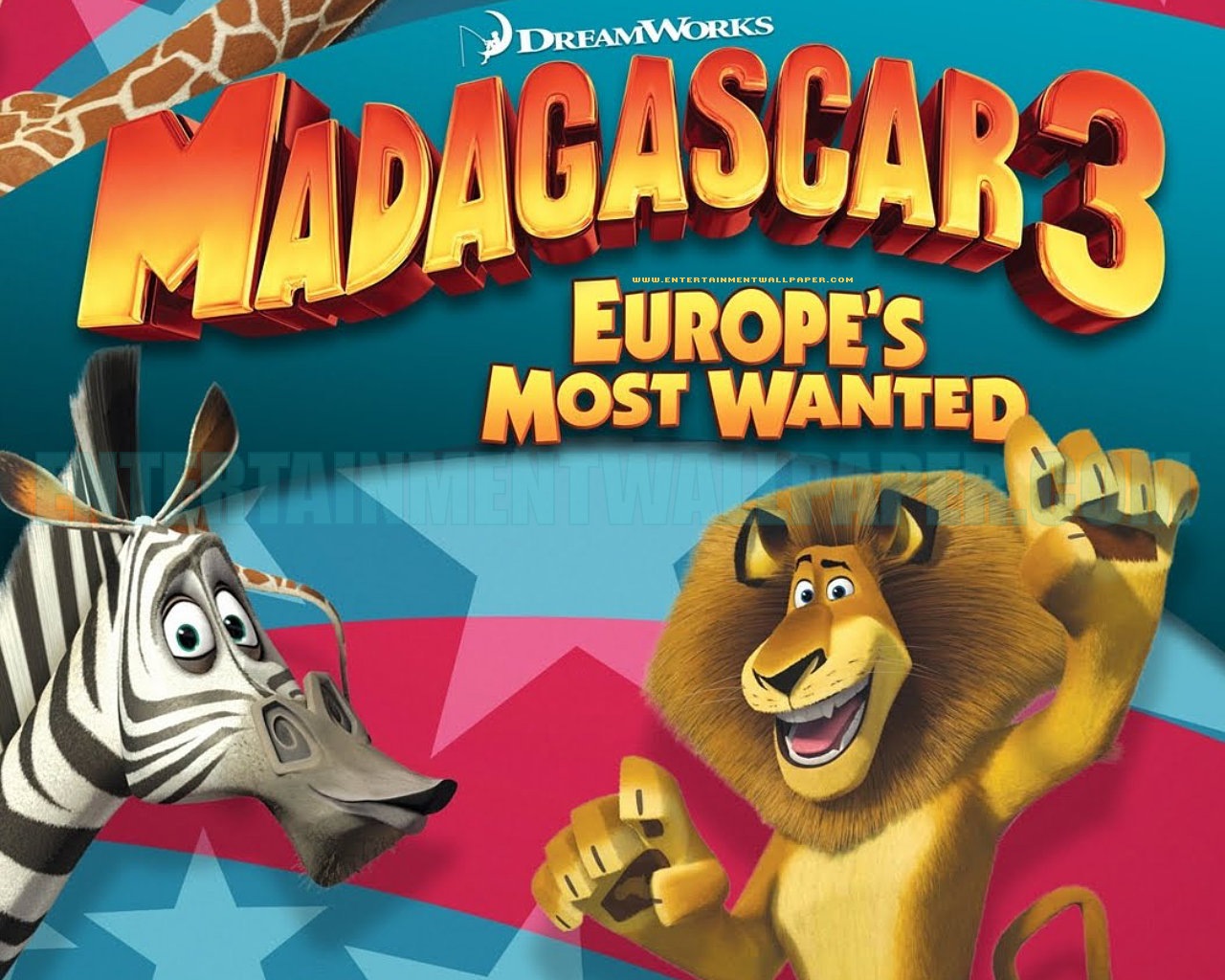 Madagascar Wallpaper Wallpapers Browse - Madagascar3 Europe S Most Wanted  Traler - 1280x1024 Wallpaper 