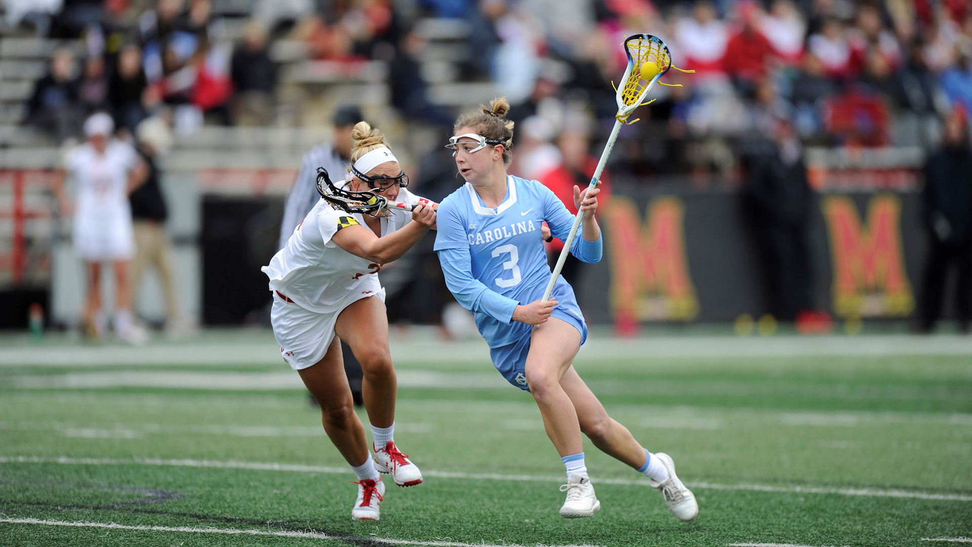 Unc Vs Maryland Women's Lacrosse - HD Wallpaper 