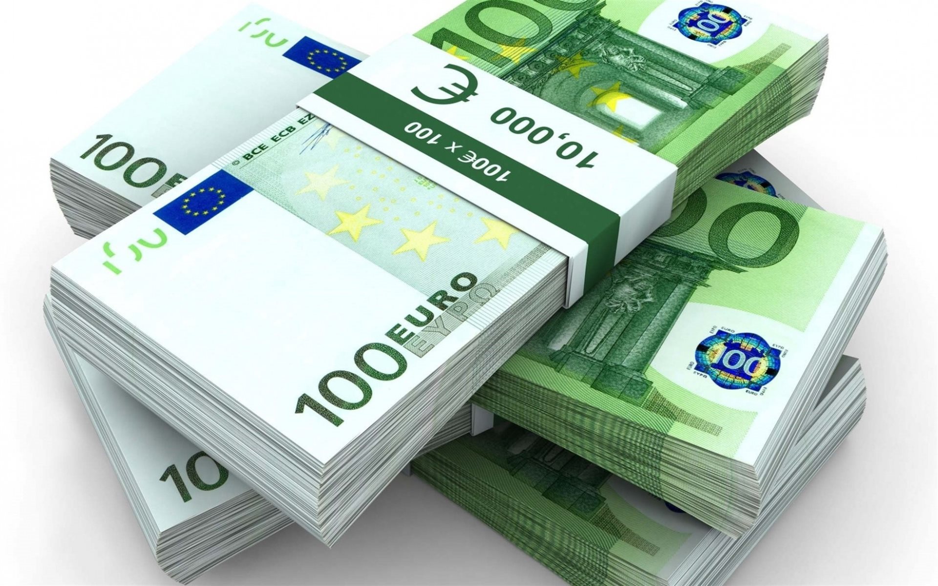 Euro, Euro Pack, The European Union, 100 Euros, Money - Гроші Євро - HD Wallpaper 