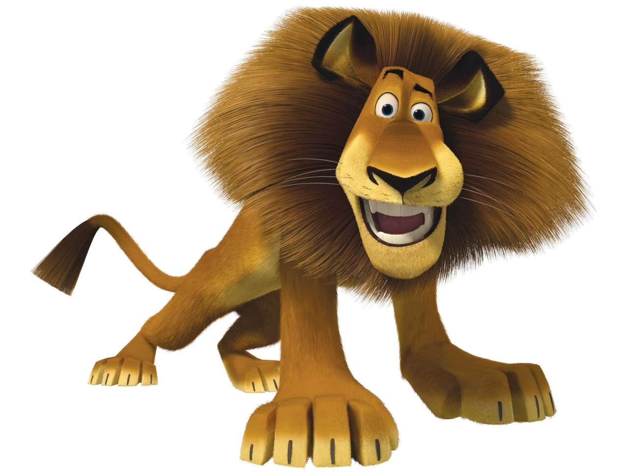 Alex Lion Madagascar - HD Wallpaper 