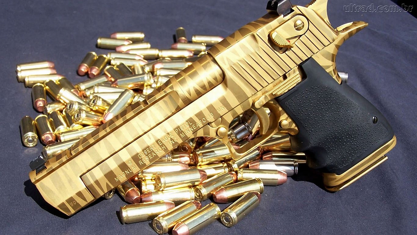 Gold Guns And Money - HD Wallpaper 