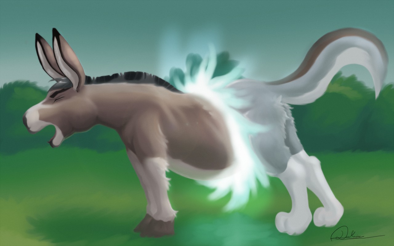 What A Jackass By Darkanine121212 - Burro - HD Wallpaper 