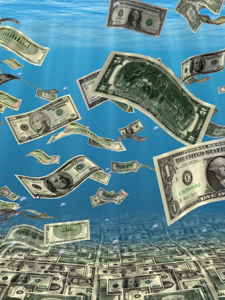 River Of Money - HD Wallpaper 