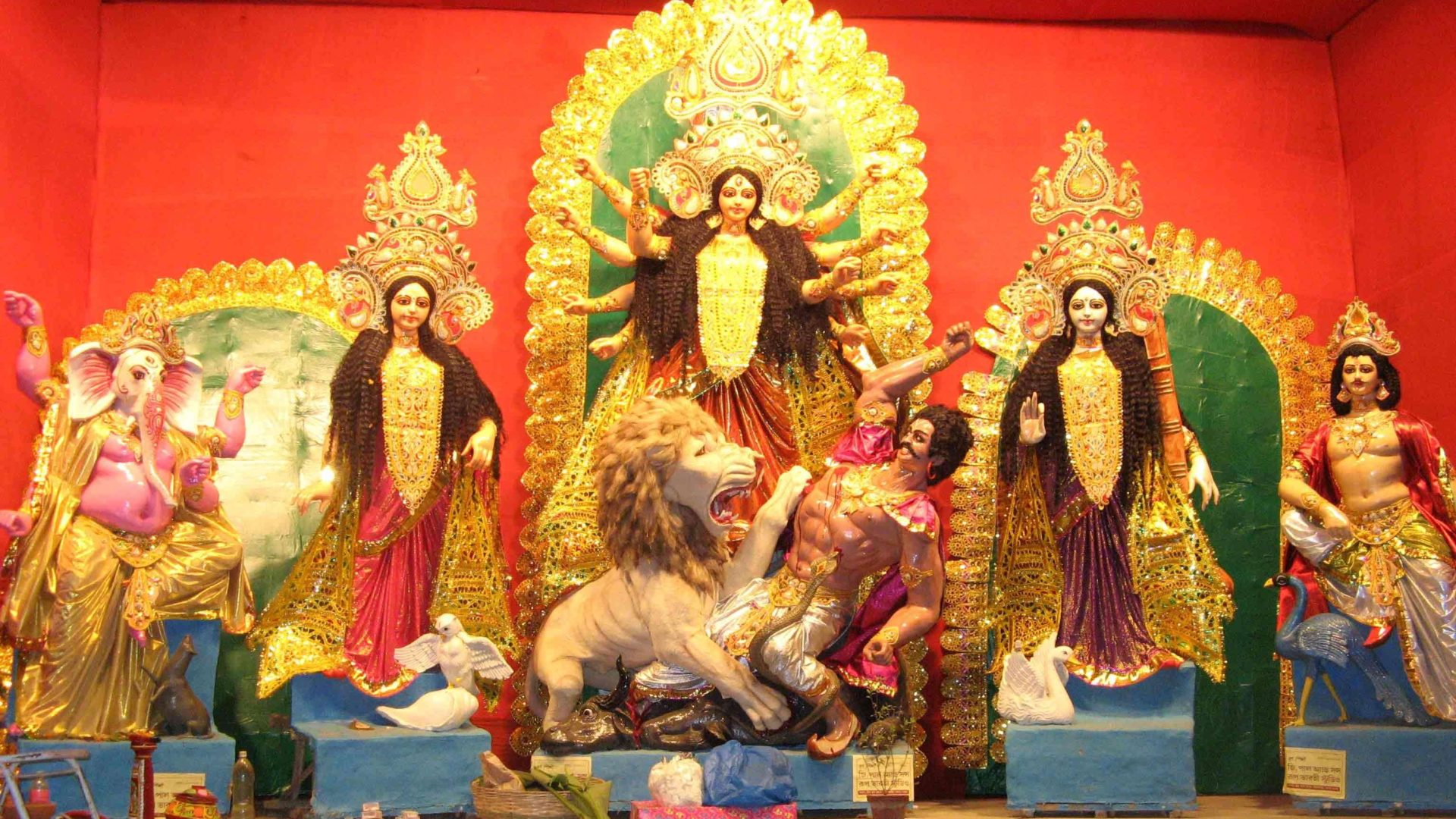 Durga Puja 2017 Hd - HD Wallpaper 
