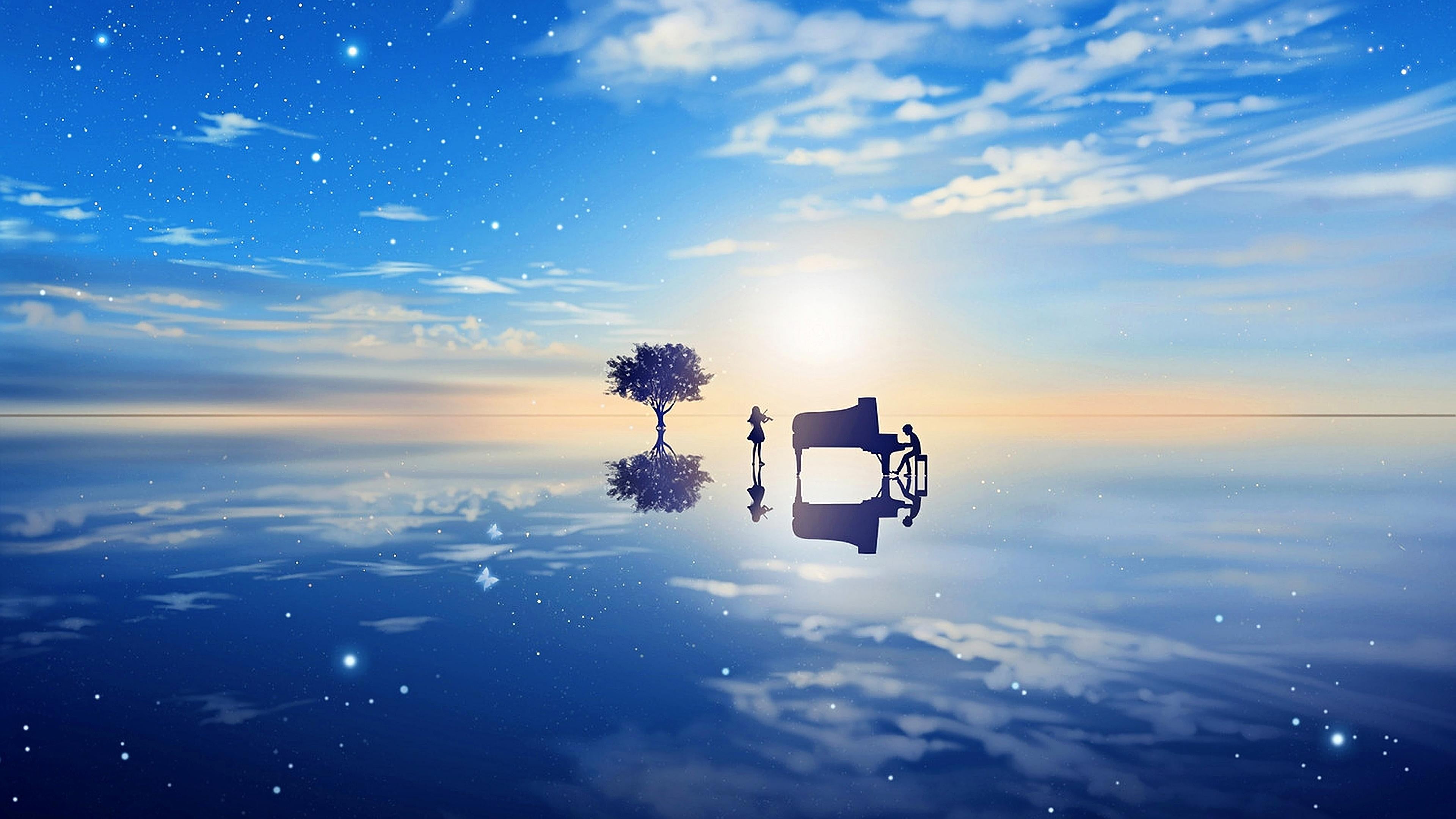 Your Lie In April Wallpaper 4k - HD Wallpaper 