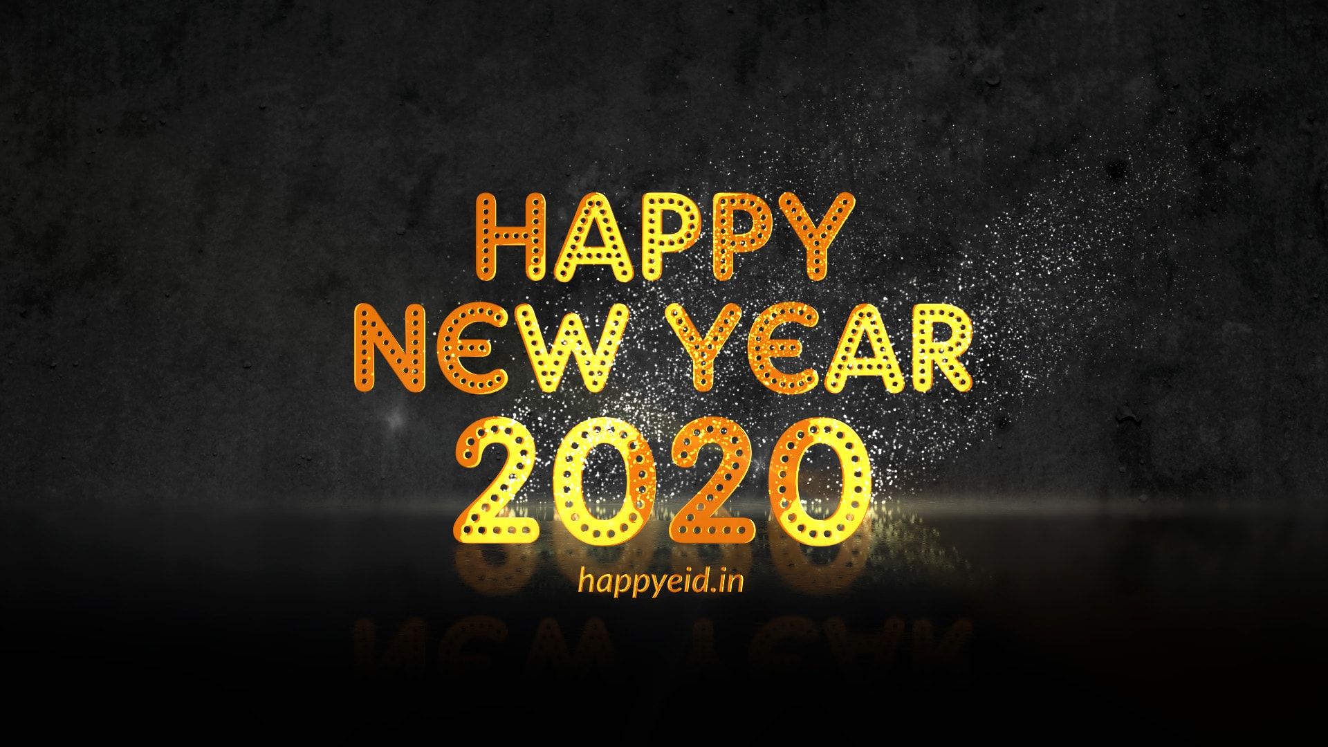 Happy New Year 2020 Wallpaper - Darkness - HD Wallpaper 