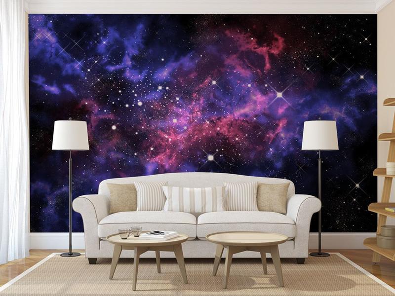 Wallpaper Apartemen - Galaxy Peel And Stick - HD Wallpaper 