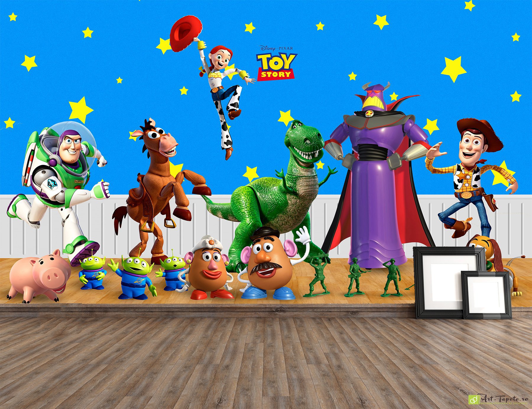 Toy Story Wall Mural - HD Wallpaper 