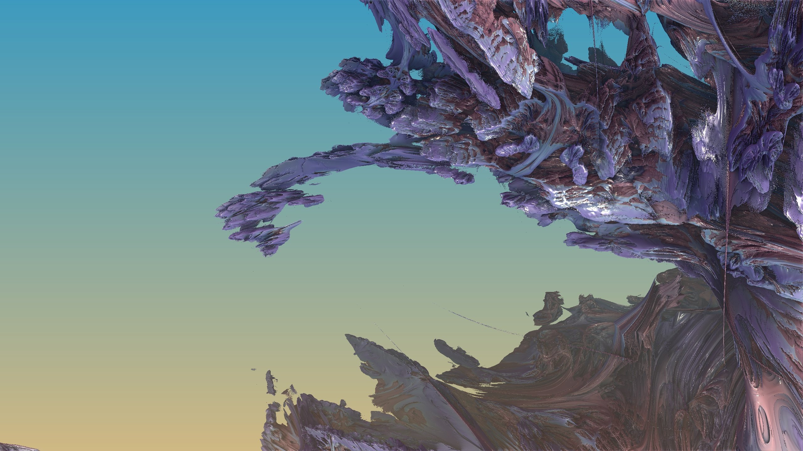 The Ice Age 3d Fractal Made With Mandelbulb 3d - Mandelbulb 3d - HD Wallpaper 