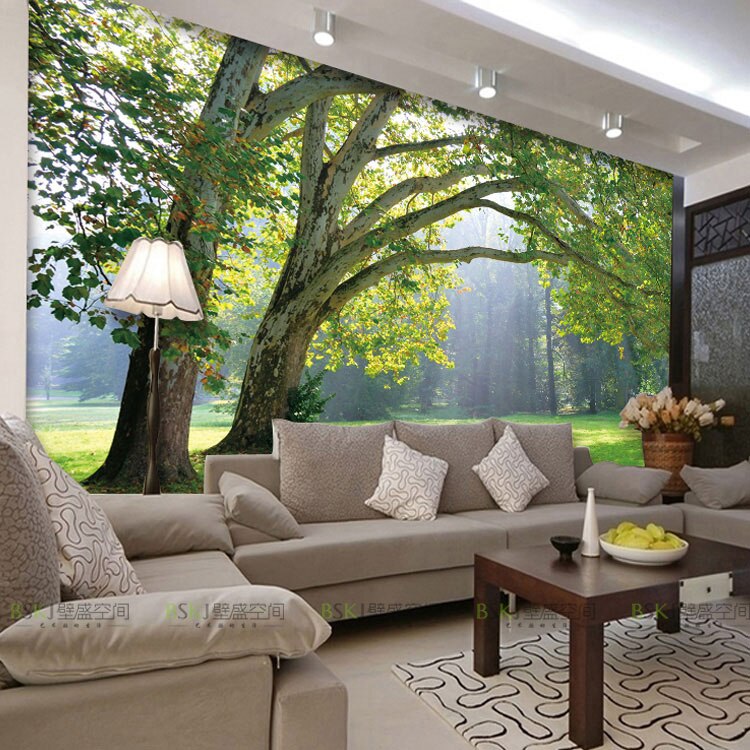 Home Wallpaper 3d Designs For Living Room - HD Wallpaper 